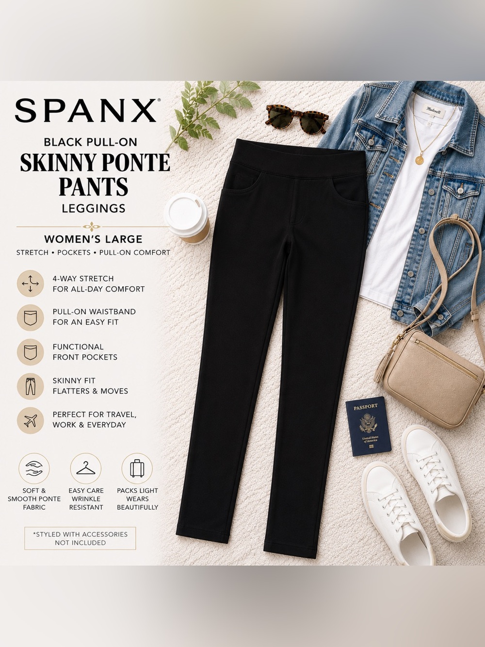SPANX Pull on Jean legging